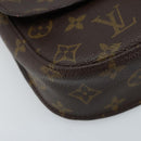 LOUIS VUITTON Monogram Saint Cloud MM Shoulder Bag M51243 LV Auth ARZ402-17