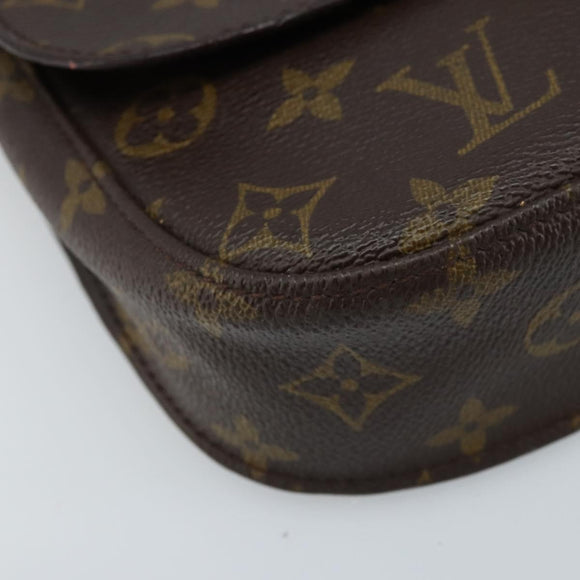 LOUIS VUITTON Monogram Saint Cloud MM Shoulder Bag M51243 LV Auth ARZ402