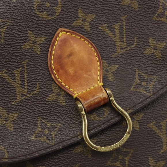 LOUIS VUITTON Monogram Saint Cloud MM Shoulder Bag M51243 LV Auth ARZ402