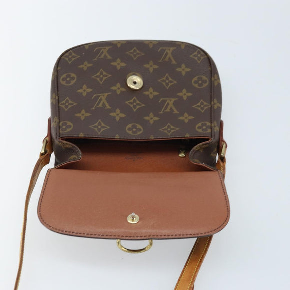 LOUIS VUITTON Monogram Saint Cloud MM Shoulder Bag M51243 LV Auth ARZ402