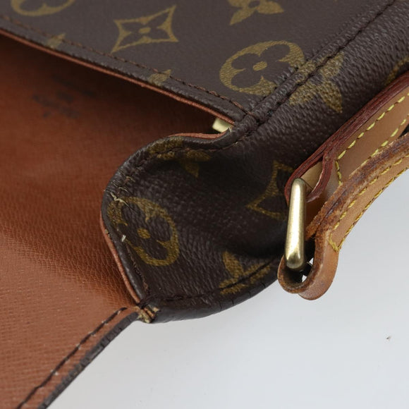 LOUIS VUITTON Monogram Saint Cloud MM Shoulder Bag M51243 LV Auth ARZ402