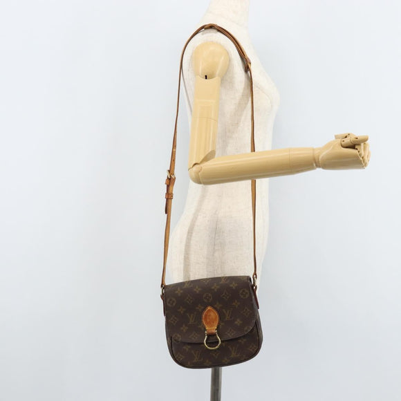 LOUIS VUITTON Monogram Saint Cloud MM Shoulder Bag M51243 LV Auth ARZ402