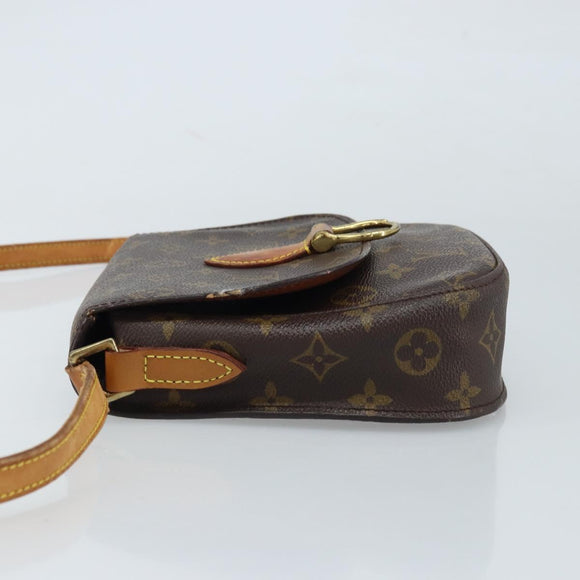 LOUIS VUITTON Monogram Saint Cloud MM Shoulder Bag M51243 LV Auth ARZ402