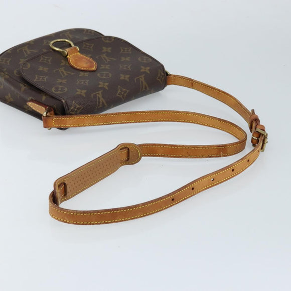 LOUIS VUITTON Monogram Saint Cloud MM Shoulder Bag M51243 LV Auth ARZ402
