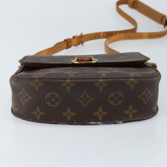 LOUIS VUITTON Monogram Saint Cloud MM Shoulder Bag M51243 LV Auth ARZ402