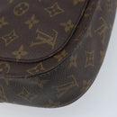 LOUIS VUITTON Monogram Saint Cloud GM Shoulder Bag M51242 LV Auth ARZ403-17