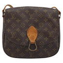 LOUIS VUITTON Monogram Saint Cloud GM Shoulder Bag M51242 LV Auth ARZ403-13
