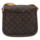 LOUIS VUITTON Monogram Saint Cloud GM Shoulder Bag M51242 LV Auth ARZ403-2