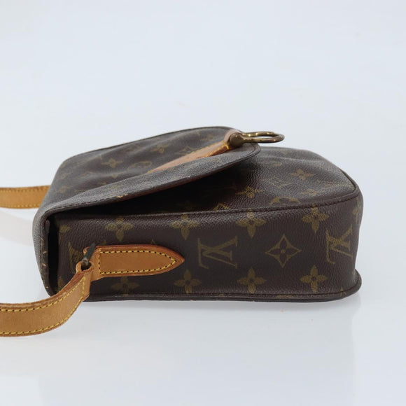 LOUIS VUITTON Monogram Saint Cloud GM Shoulder Bag M51242 LV Auth ARZ403