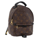 LOUIS VUITTON Monogram Palm Springs MINI Backpack M44873 LV Auth ARZ405-1