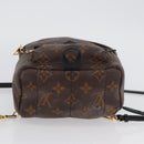 LOUIS VUITTON Monogram Palm Springs MINI Backpack M44873 LV Auth ARZ405-5