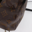 LOUIS VUITTON Monogram Palm Springs MINI Backpack M44873 LV Auth ARZ405-16