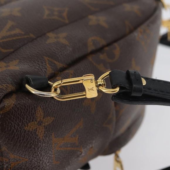 LOUIS VUITTON Monogram Palm Springs MINI Backpack M44873 LV Auth ARZ405