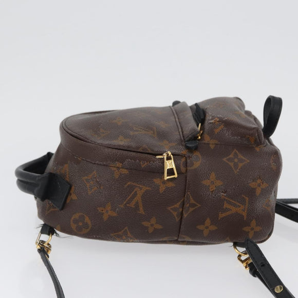 LOUIS VUITTON Monogram Palm Springs MINI Backpack M44873 LV Auth ARZ405