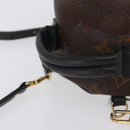 LOUIS VUITTON Monogram Palm Springs MINI Backpack M44873 LV Auth ARZ405-7