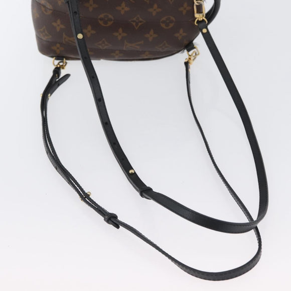 LOUIS VUITTON Monogram Palm Springs MINI Backpack M44873 LV Auth ARZ405