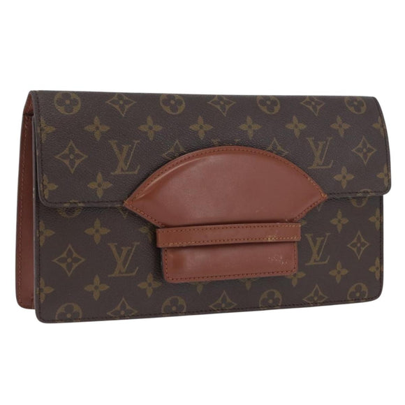 LOUIS VUITTON Monogram Chaillot Clutch Tas M51786 LV Auth ARZ406