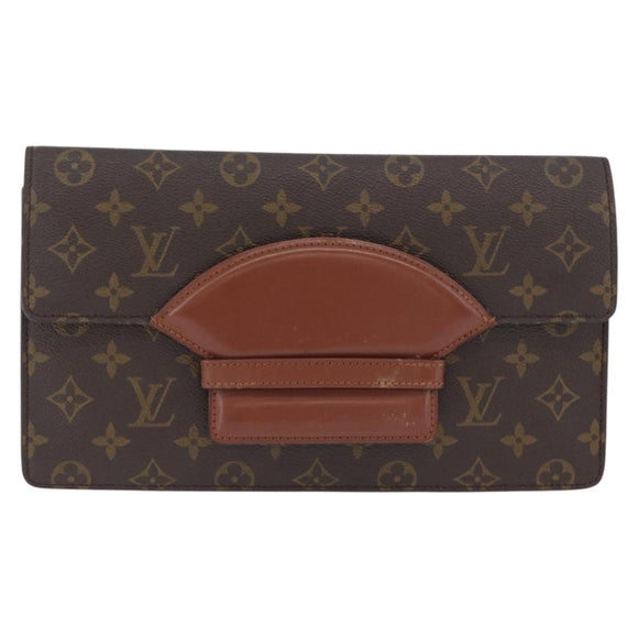LOUIS VUITTON Monogram Chaillot Clutch Tas M51786 LV Auth ARZ406