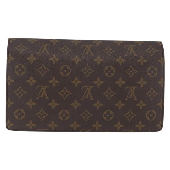 LOUIS VUITTON Monogram Chaillot Clutch Tas M51786 LV Auth ARZ406