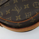 LOUIS VUITTON Monogram Jeune Fille MM Shoulder Bag M51226 LV Auth ARZ407-15