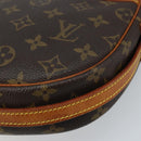 LOUIS VUITTON Monogram Jeune Fille MM Shoulder Bag M51226 LV Auth ARZ407-16