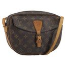 LOUIS VUITTON Monogram Jeune Fille MM Shoulder Bag M51226 LV Auth ARZ408-1