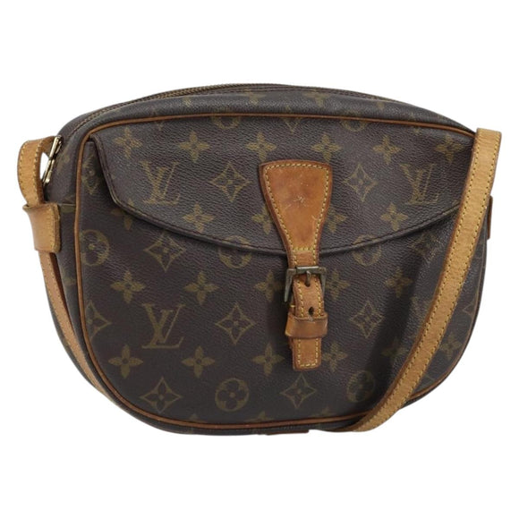 LOUIS VUITTON Monogram Jeune Fille MM Shoulder Bag M51226 LV Auth ARZ408
