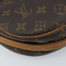 LOUIS VUITTON Monogram Jeune Fille MM Shoulder Bag M51226 LV Auth ARZ408-15