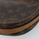 LOUIS VUITTON Monogram Jeune Fille MM Shoulder Bag M51226 LV Auth ARZ408-16
