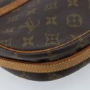 LOUIS VUITTON Monogram Jeune Fille MM Shoulder Bag M51226 LV Auth ARZ408-17