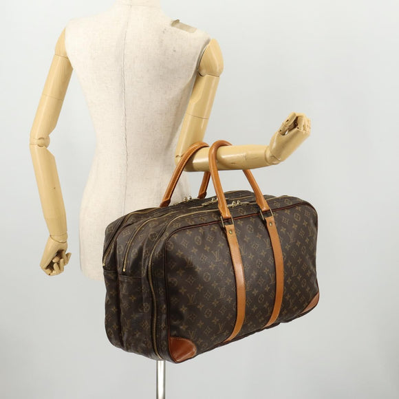 LOUIS VUITTON Monogram Sac Trois Posh 50 Boston Bag M41376 LV Auth ARZ410