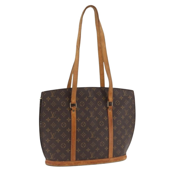 LOUIS VUITTON Monogram Babylone Tragetasche M51102 LV Auth ARZ412