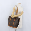 LOUIS VUITTON Monogram Babylone Tragetasche M51102 LV Auth ARZ412-22