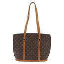 LOUIS VUITTON Monogram Babylone Tragetasche M51102 LV Auth ARZ412-13
