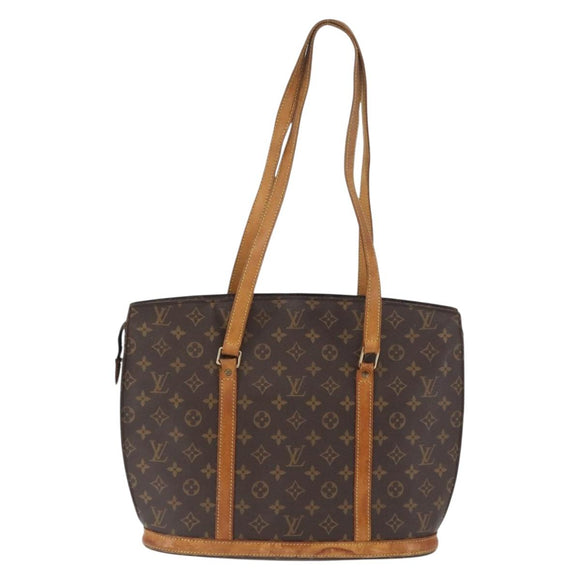 LOUIS VUITTON Monogram Babylone Tragetasche M51102 LV Auth ARZ412