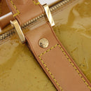 LOUIS VUITTON Monogram Vernis Mercer Boston Bag Beige M91000 LV Auth ARZ413-17