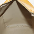 LOUIS VUITTON Monogram Vernis Mercer Boston Bag Beige M91000 LV Auth ARZ413-21