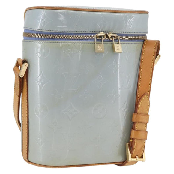 LOUIS VUITTON Monogram Vernis Sullivan Vertical Bag Lavande M91258 Auth ARZ414A