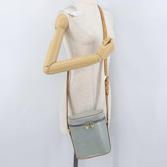 LOUIS VUITTON Monogram Vernis Sullivan Vertical Bag Lavande M91258 Auth ARZ414A
