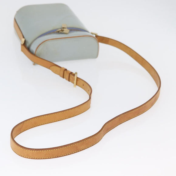 LOUIS VUITTON Monogram Vernis Sullivan Vertical Bag Lavande M91258 Auth ARZ414A