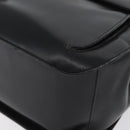 Salvatore Ferragamo Gancini Hand Bag Leather 2way Black Gold Auth ARZ417-13