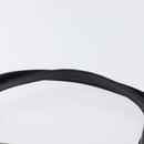CELINE Hand Bag Leather Black Gold Auth ARZ427-8