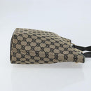 GUCCI GG Canvas Tote Bag Beige Gold 002 1099 Auth ARZ434-3