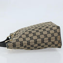 GUCCI GG Canvas Tote Bag Beige Gold 002 1099 Auth ARZ434-4