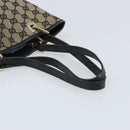 GUCCI GG Canvas Tote Bag Beige Gold 002 1099 Auth ARZ434-7