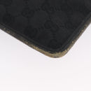 GUCCI GG Canvas Schultertasche Schwarz Silber 27639 Auth ARZ435-16
