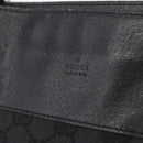 GUCCI GG Canvas Schultertasche Schwarz Silber 27639 Auth ARZ435-17