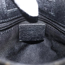 GUCCI GG Canvas Schultertasche Schwarz Silber 27639 Auth ARZ435-18