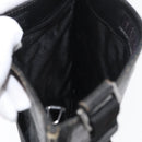 GUCCI GG Canvas Schultertasche Schwarz Silber 27639 Auth ARZ435-19
