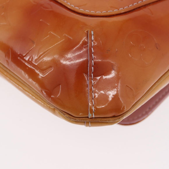 LOUIS VUITTON Vernis Thompson Street Bag Marshmallow Pink M91070 Auth ARZ440